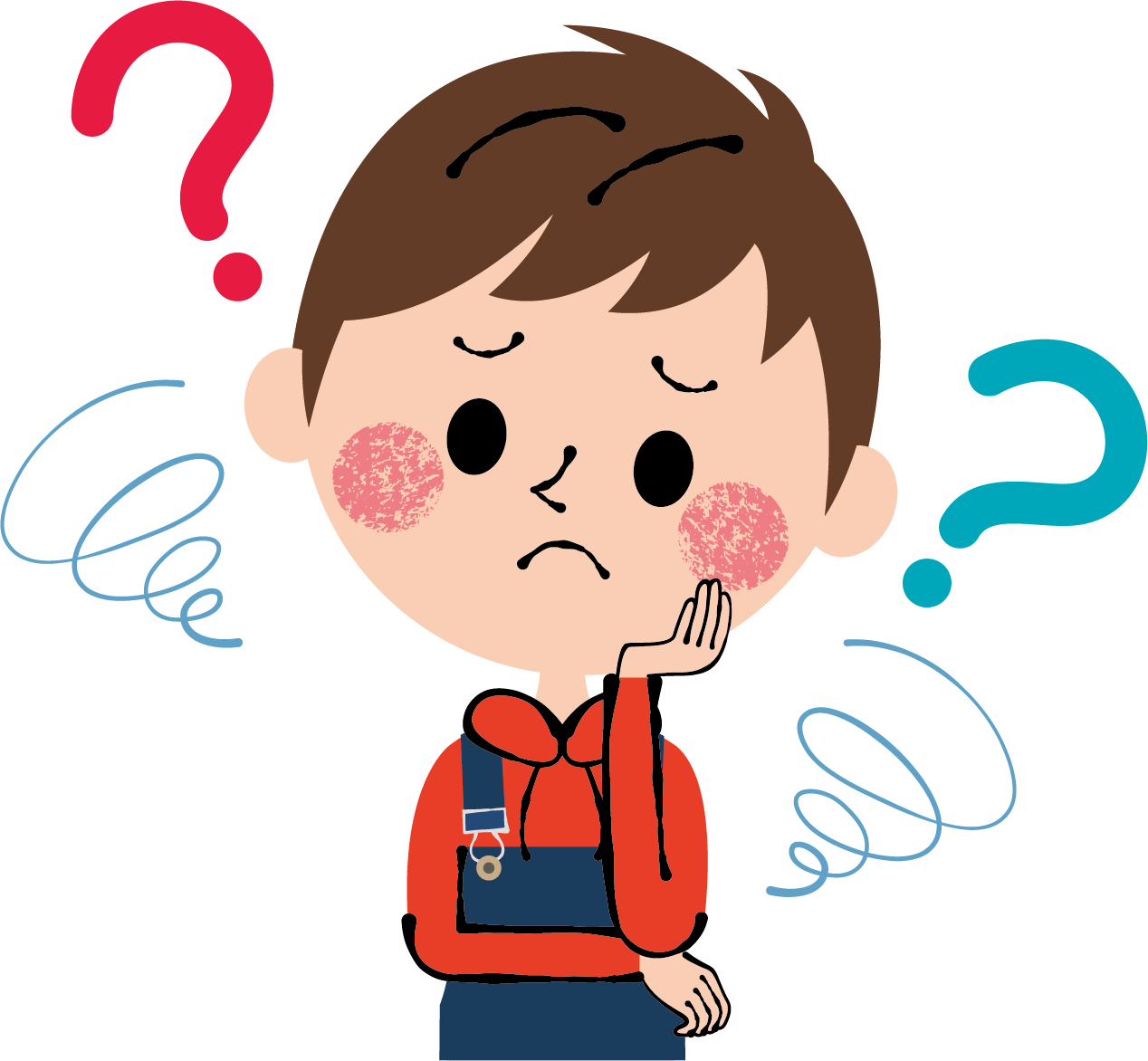 困る人イラスト